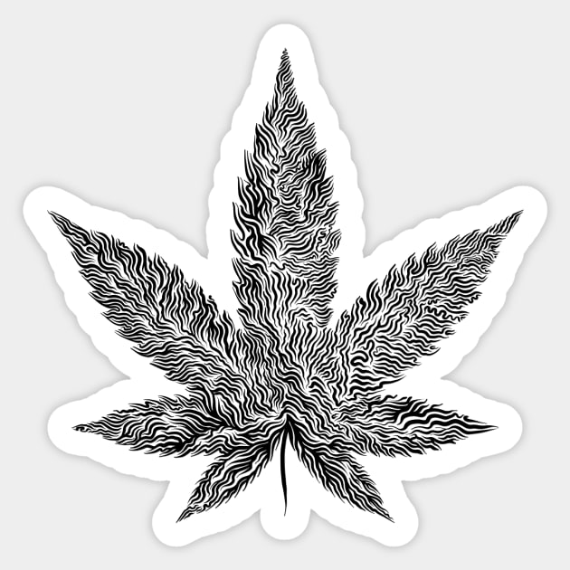 Mary Jane Sticker by Brokoola